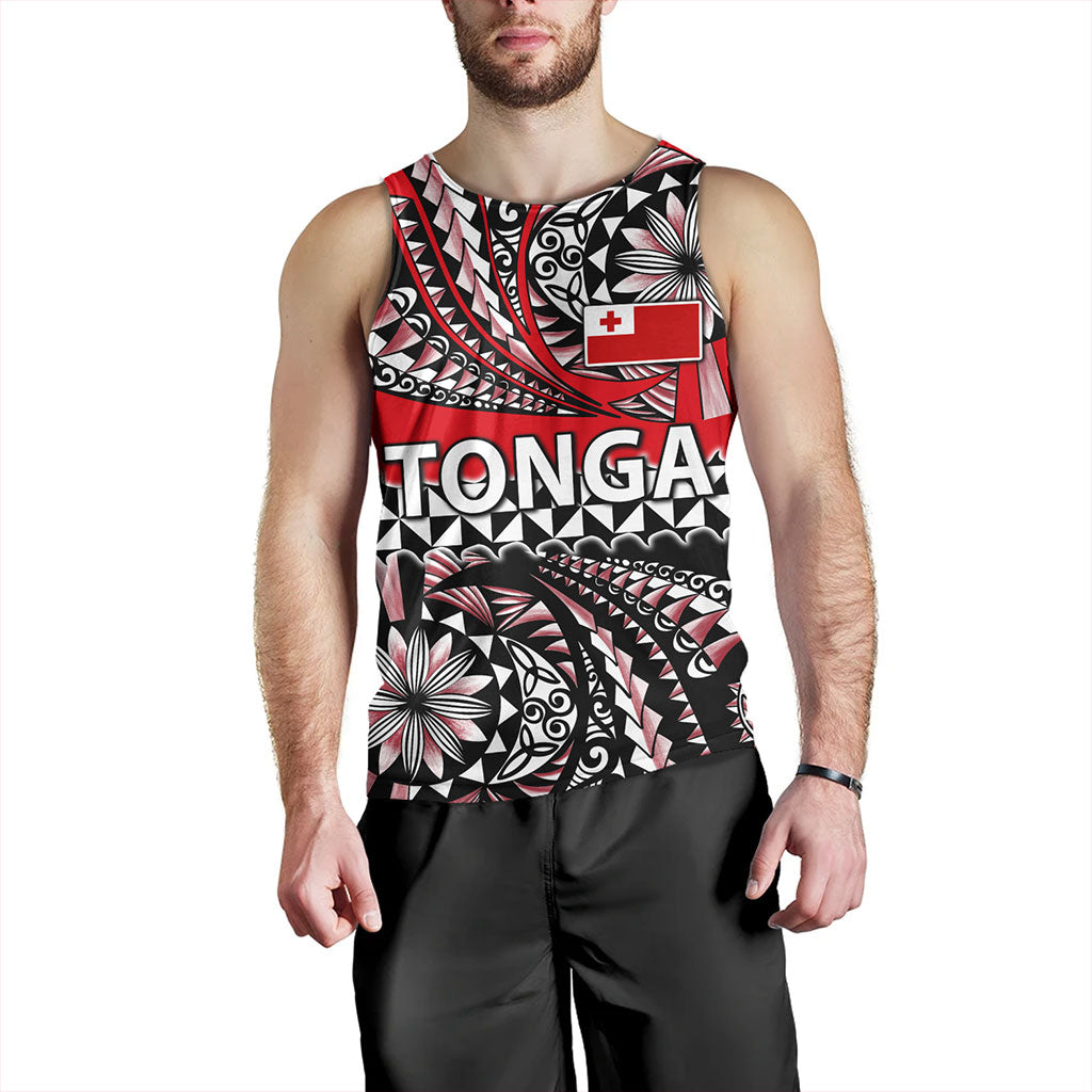 Tonga Tank Top Polynesian Tattoo Tongan Tapa