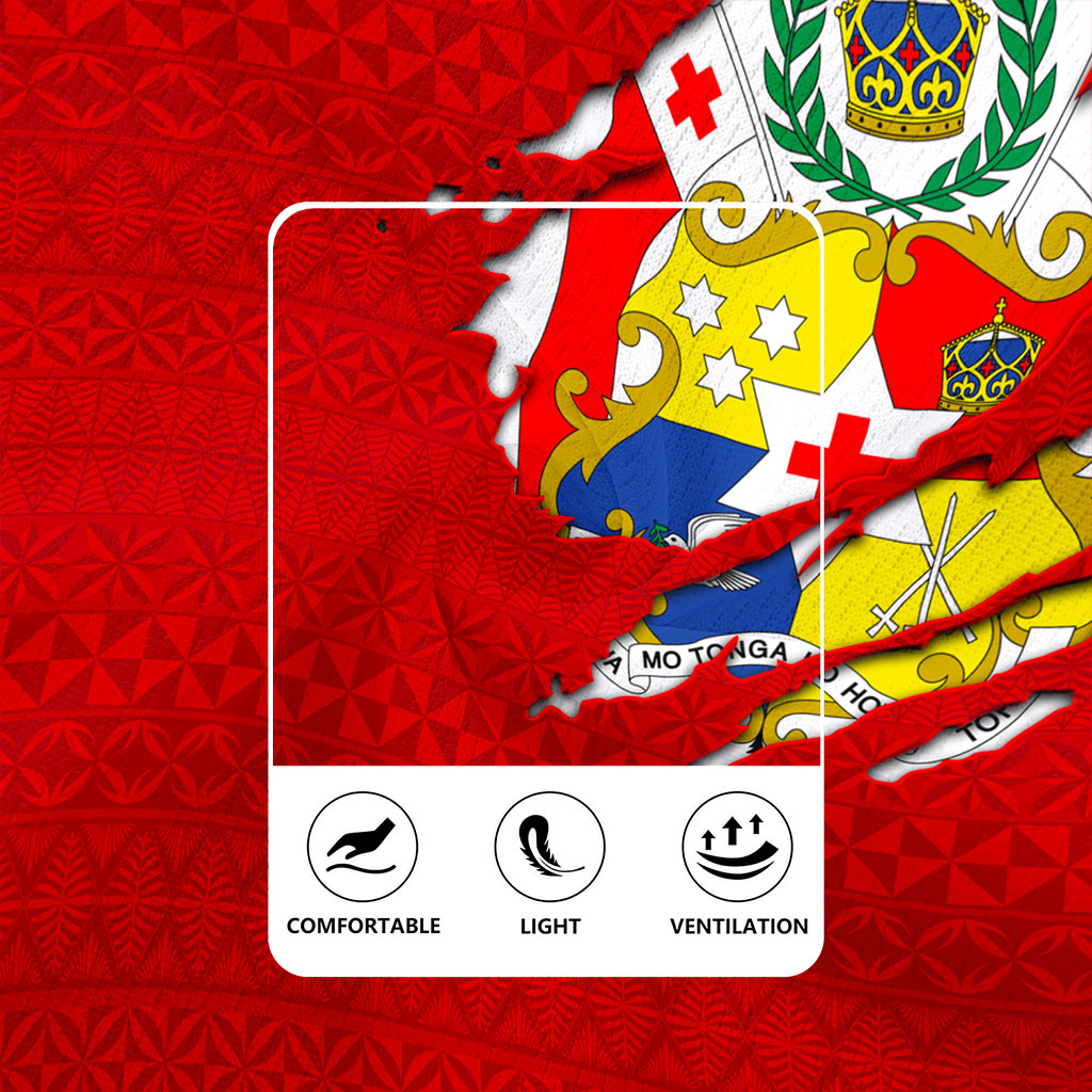 Tonga Rugby Jersey Ngatu Crack Style Ver.1