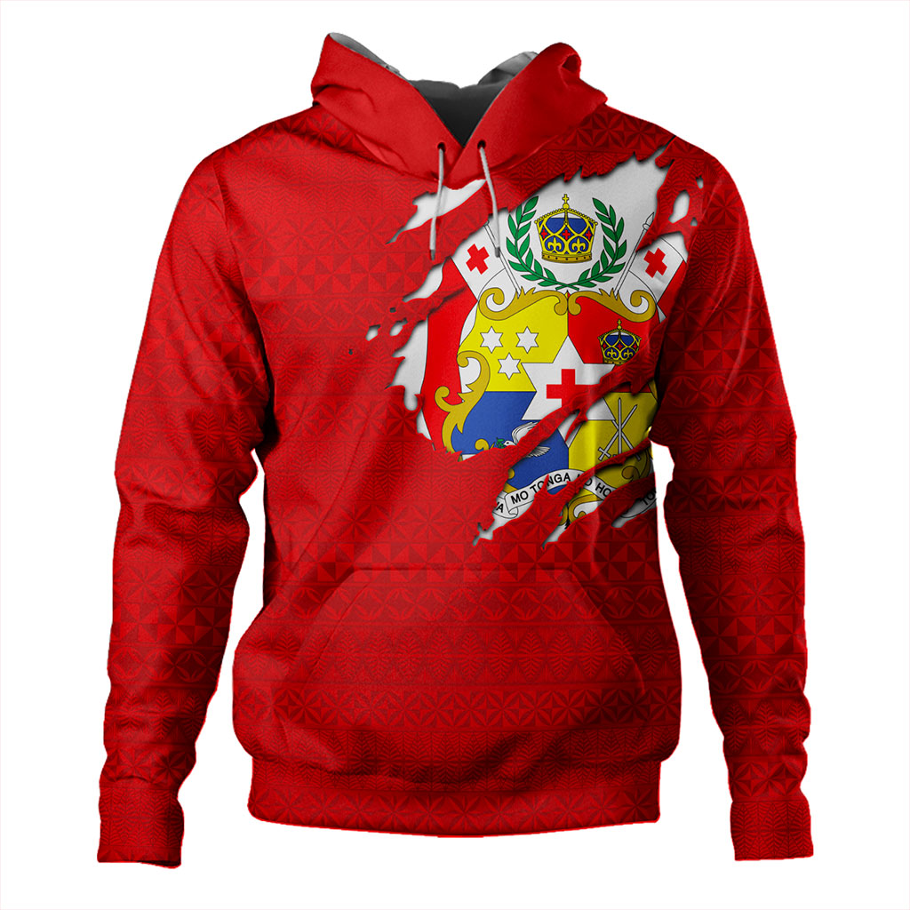Tonga Hoodie Ngatu Crack Style Ver.1