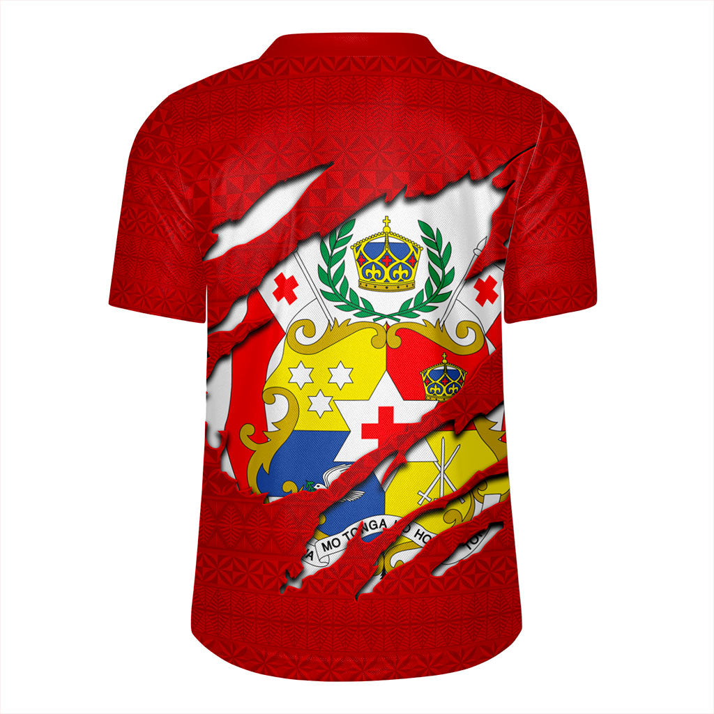 Tonga Rugby Jersey Ngatu Crack Style