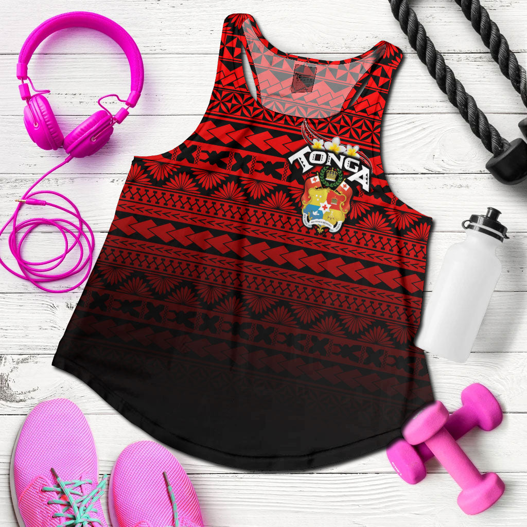 Tonga Women Racerback Tank - Tongan Patterns Culture