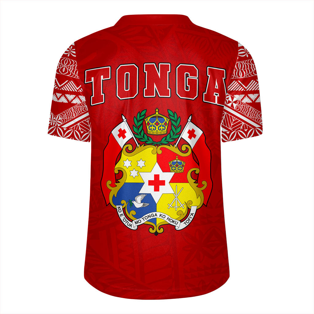 Tonga Rugby Jersey Ngatu Pattern Seal Athletic