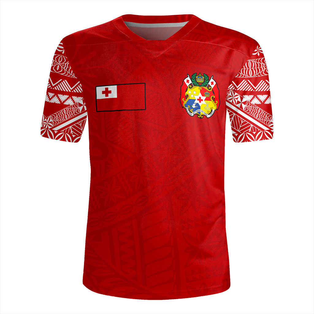 Tonga Rugby Jersey Ngatu Pattern Seal Athletic