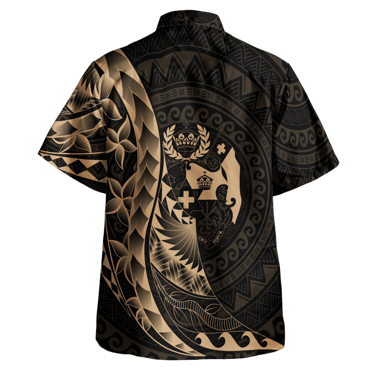 Tonga Custom Personalised Hawaiian Shirt Polynesian Pattern Style
