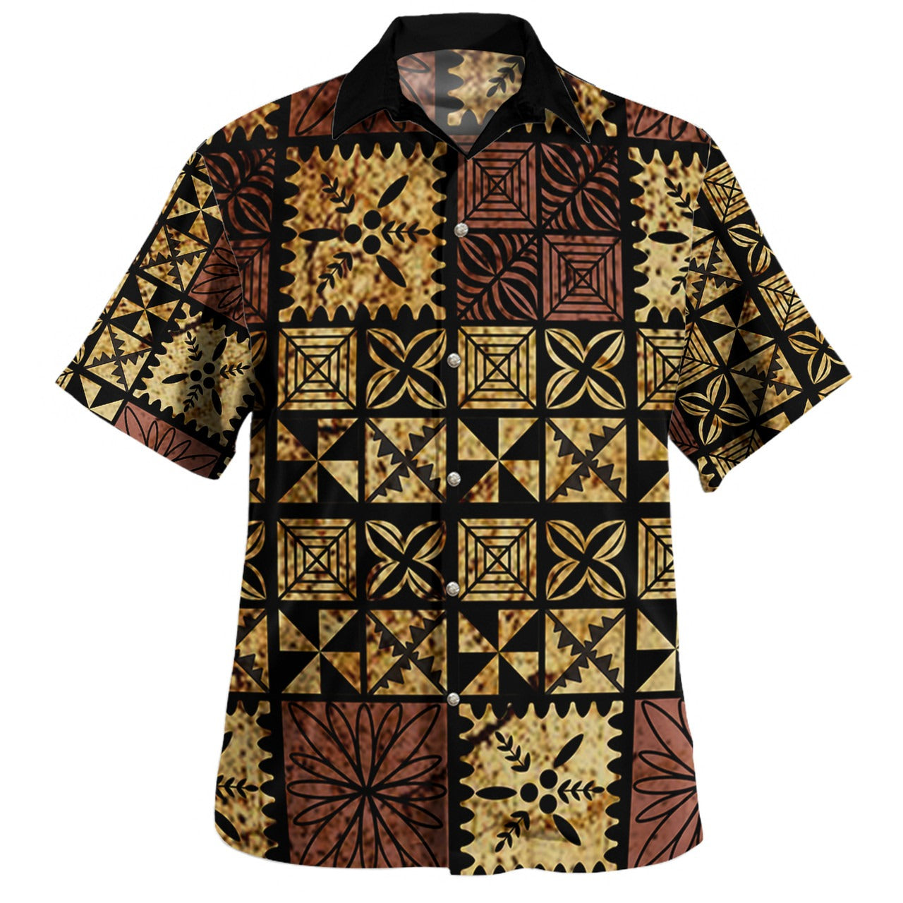 Tonga Combo Puletasi And Shirt Ngatu Style