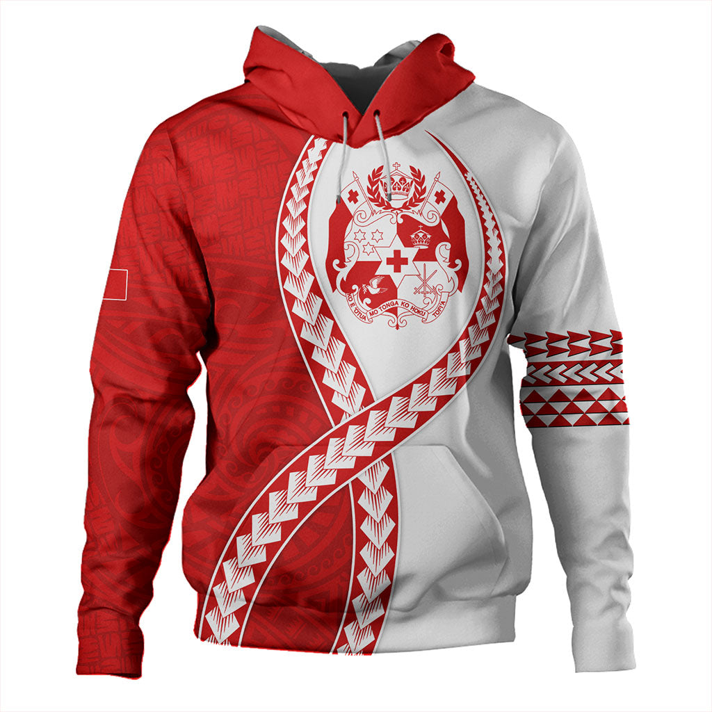 Tonga Hoodie Tribal Polynesian In My Heart