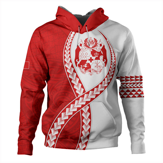 Tonga Hoodie Tribal Polynesian In My Heart