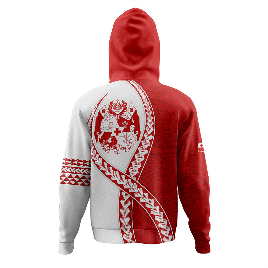 Tonga Hoodie Tribal Polynesian In My Heart