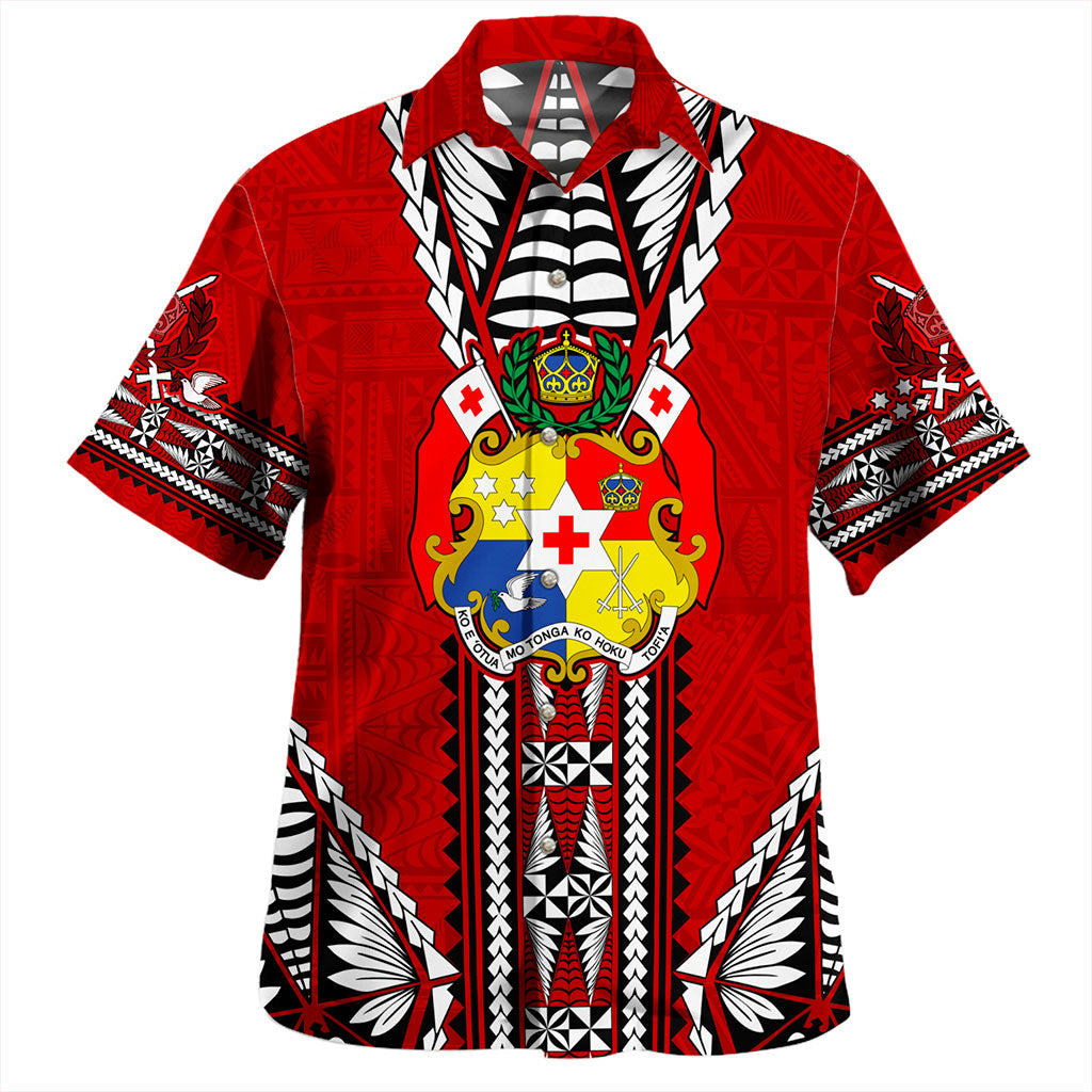 Tonga Hawaiian Shirt Traditional Tongan Piece