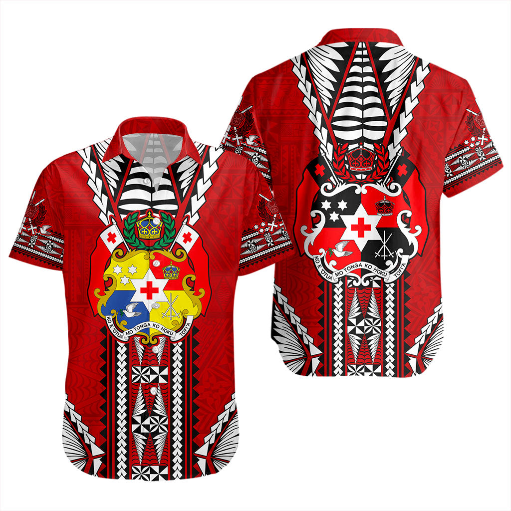 Tonga Short Sleeve Shirt Traditional Tongan Piece
