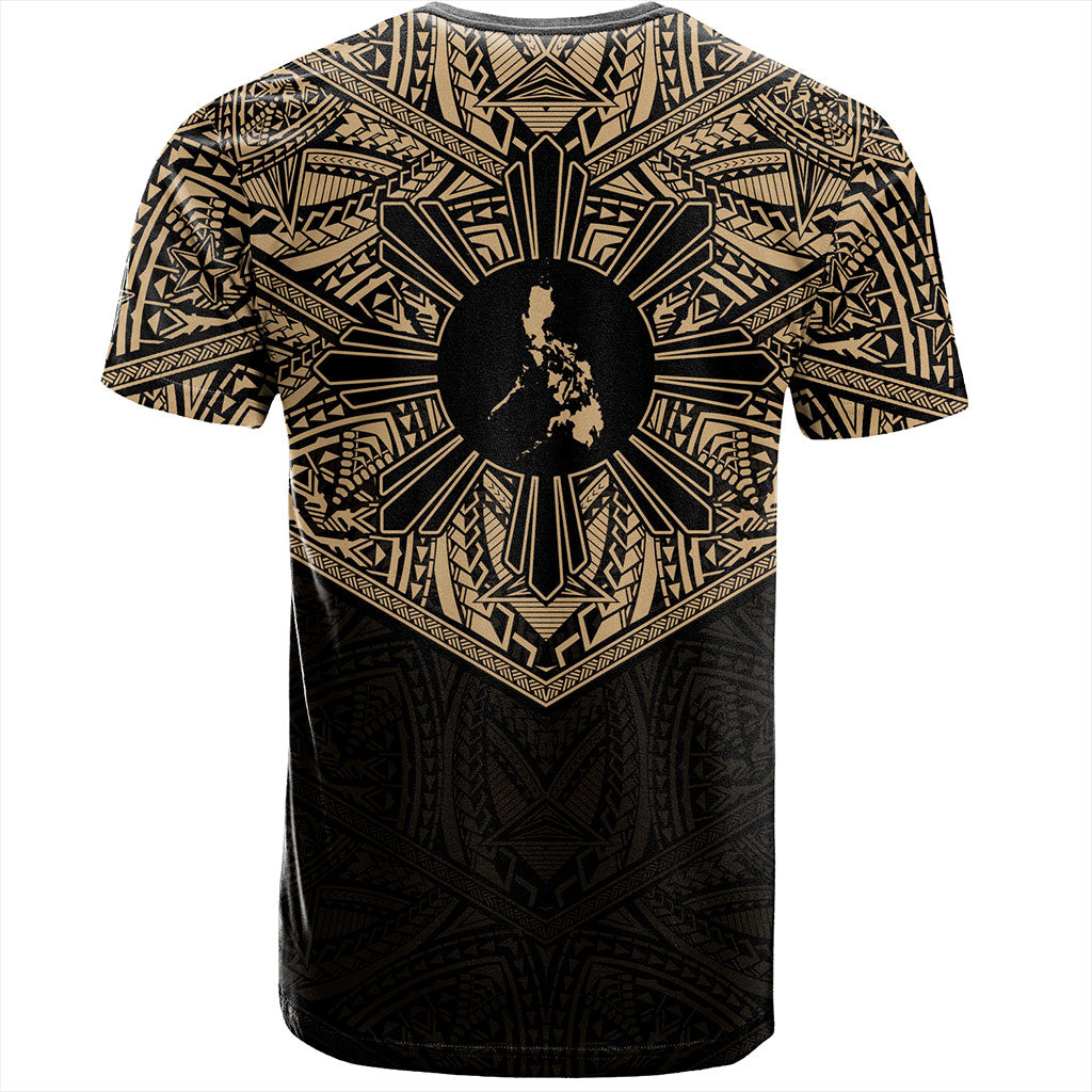 Philippines Filipinos T-Shirt Traditional Tribal Tattoo Sun