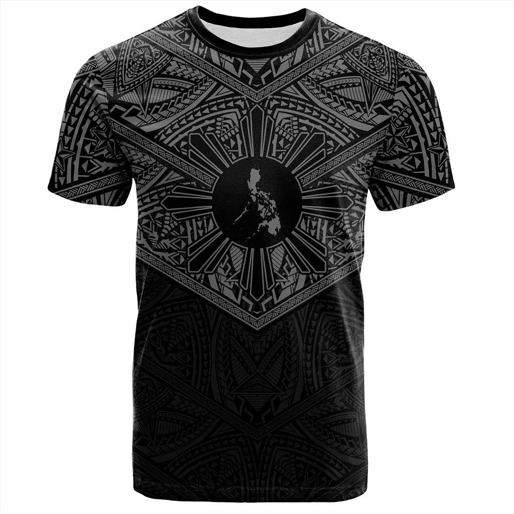 Philippines Filipinos T-Shirt Traditional Tribal Tattoo Sun