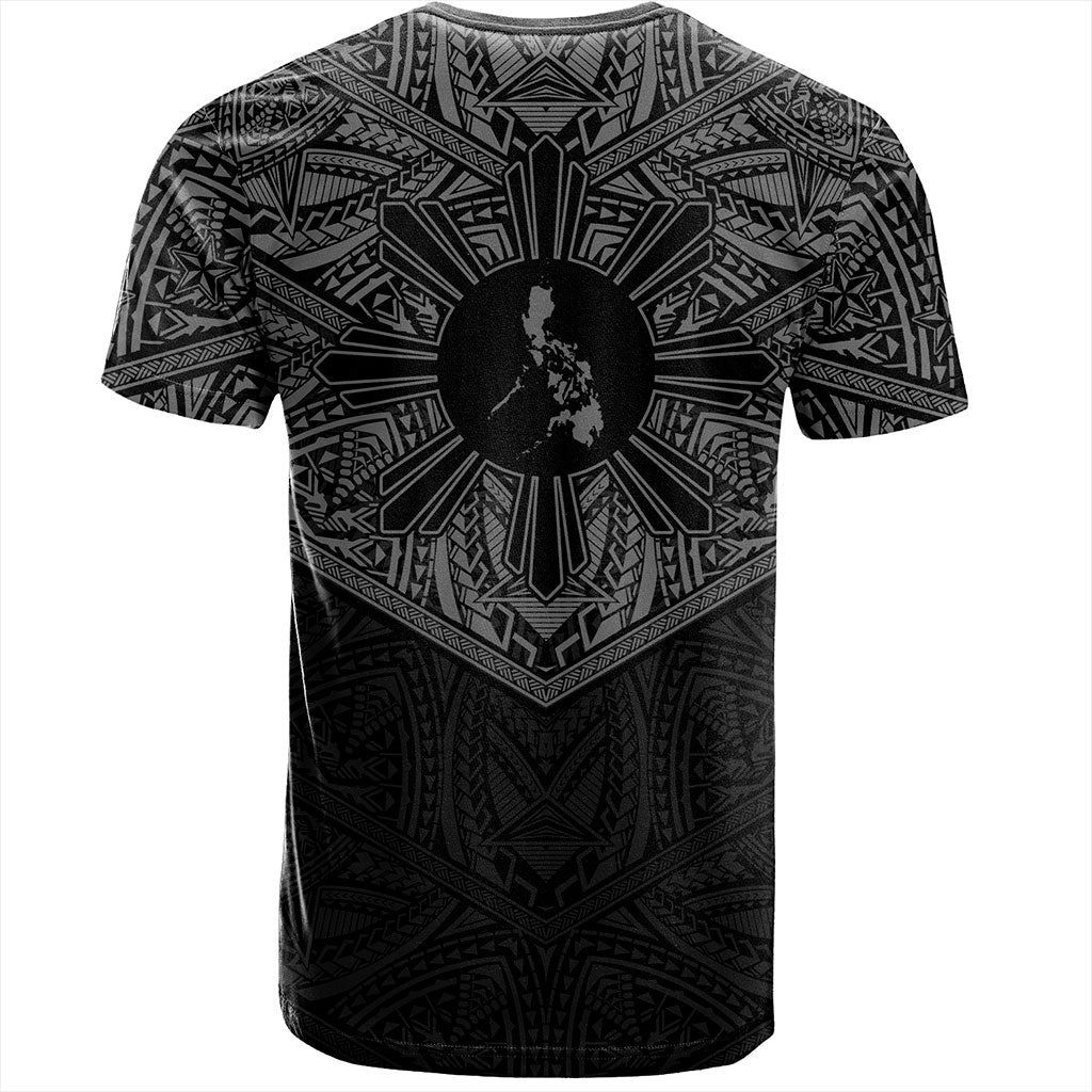 Philippines Filipinos T-Shirt Traditional Tribal Tattoo Sun
