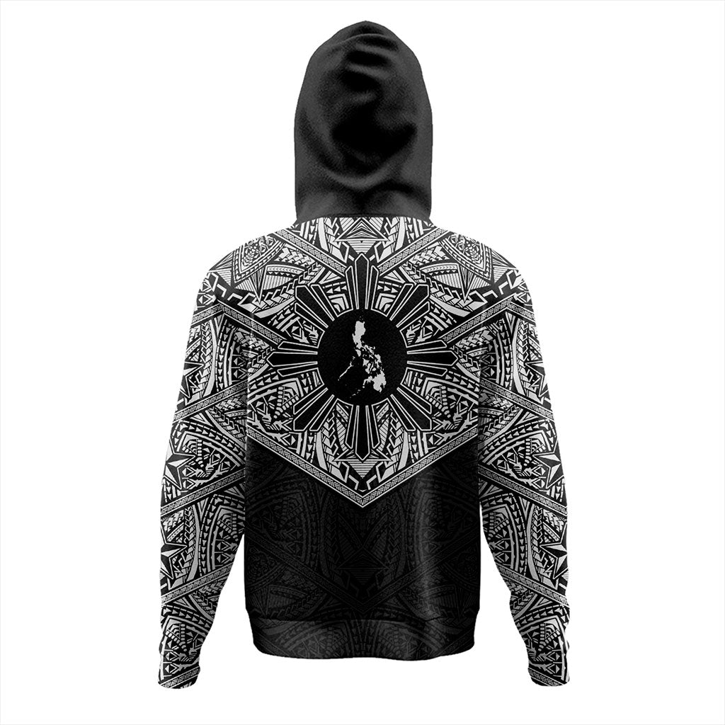 Philippines Filipinos Hoodie Traditional Tribal Tattoo Sun