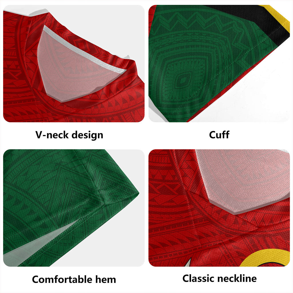 Vanuatu Rugby Jersey Tribal Flag Sport Style