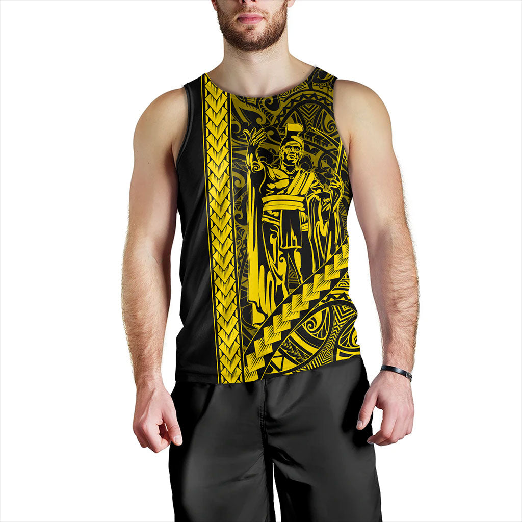 Hawaii Tank Top Tribal Polynesian Kanaka Maoli King Kamehameha