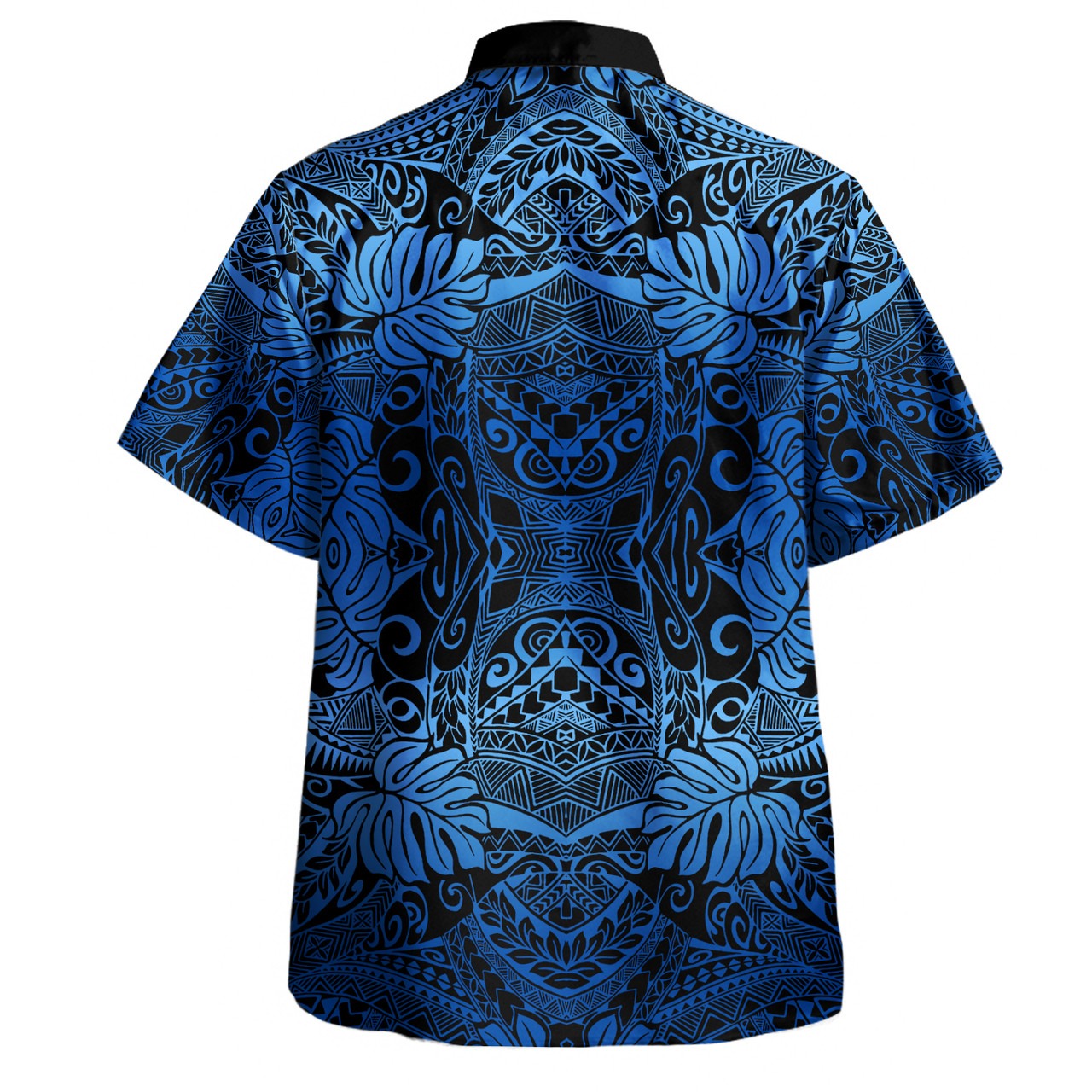 Hawaii Combo Puletasi And Shirt Tribal Polynesian Pattern Leaf