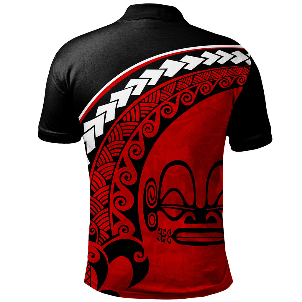 Marquesas Islands Polo Shirt Turtle Polynesian Tribal Coat Of Arms