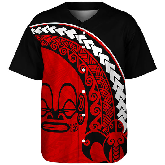Marquesas Islands Baseball Shirt Turtle Polynesian Tribal Coat Of Arms