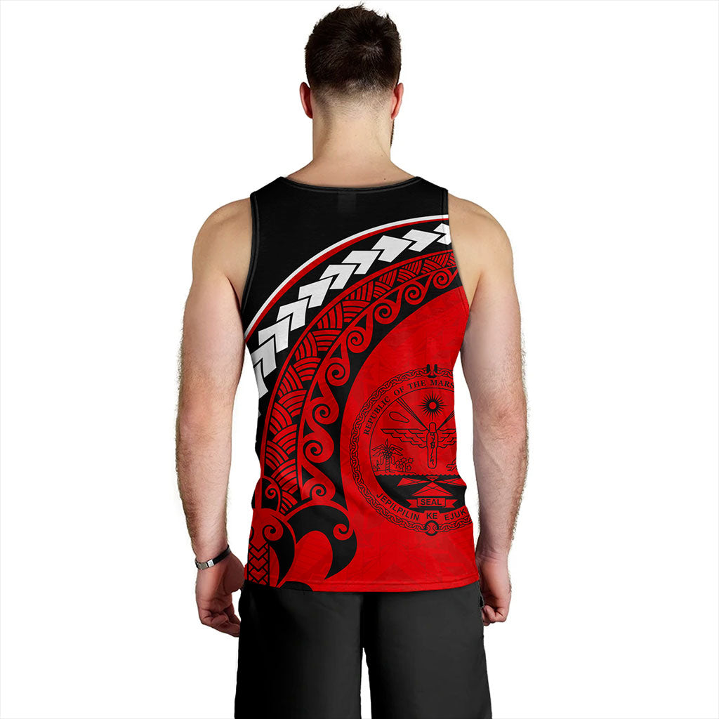 Marshall Islands Tank Top Turtle Polynesian Tribal Coat Of Arms