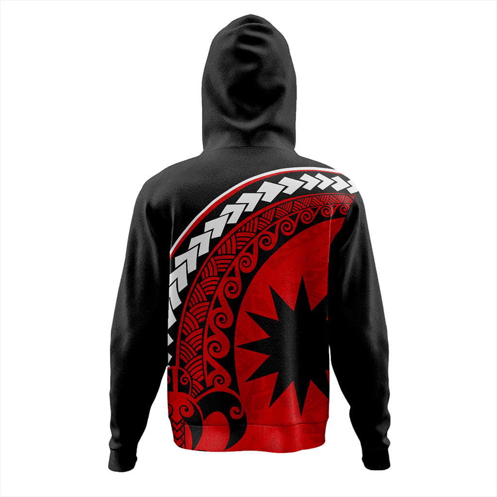 Nauru Hoodie Turtle Polynesian Tribal Coat Of Arms