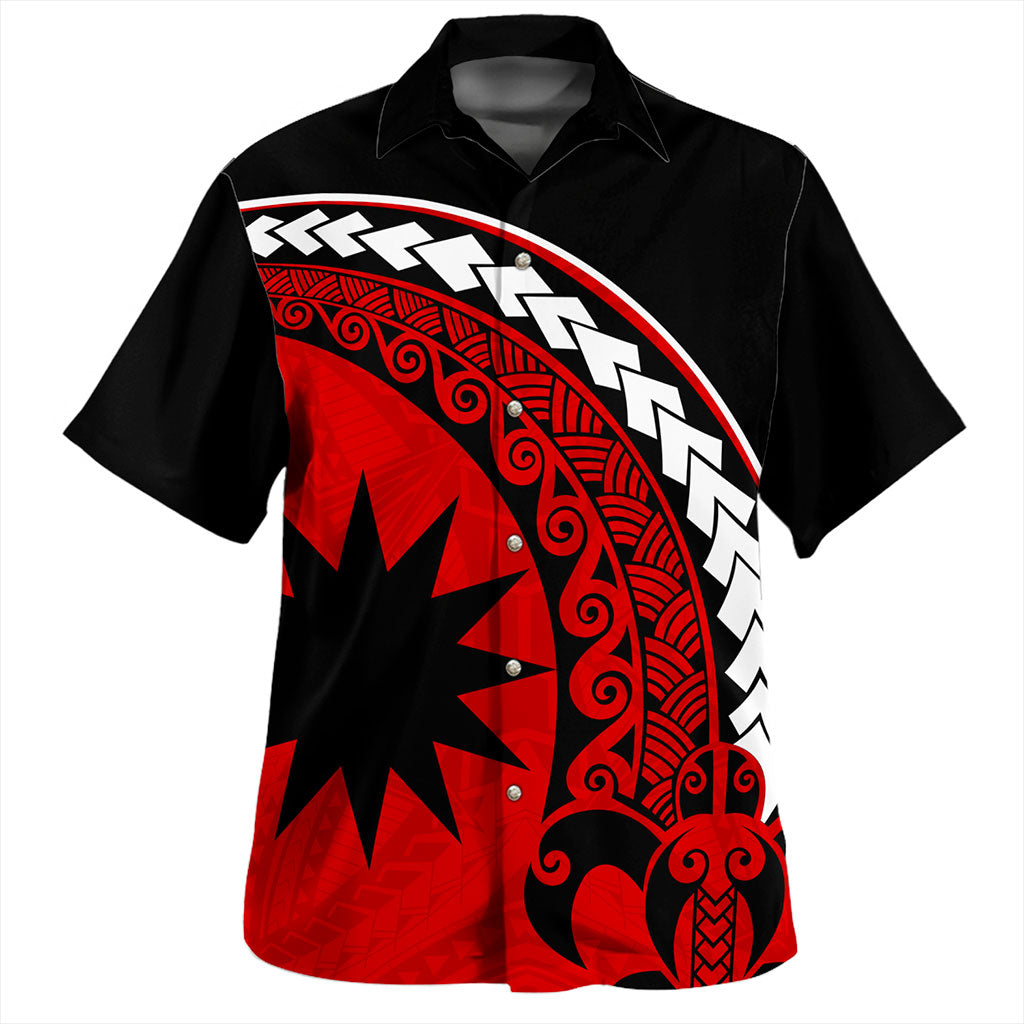 Chuuk State Hawaiian Shirt Turtle Polynesian Tribal Coat Of Arms