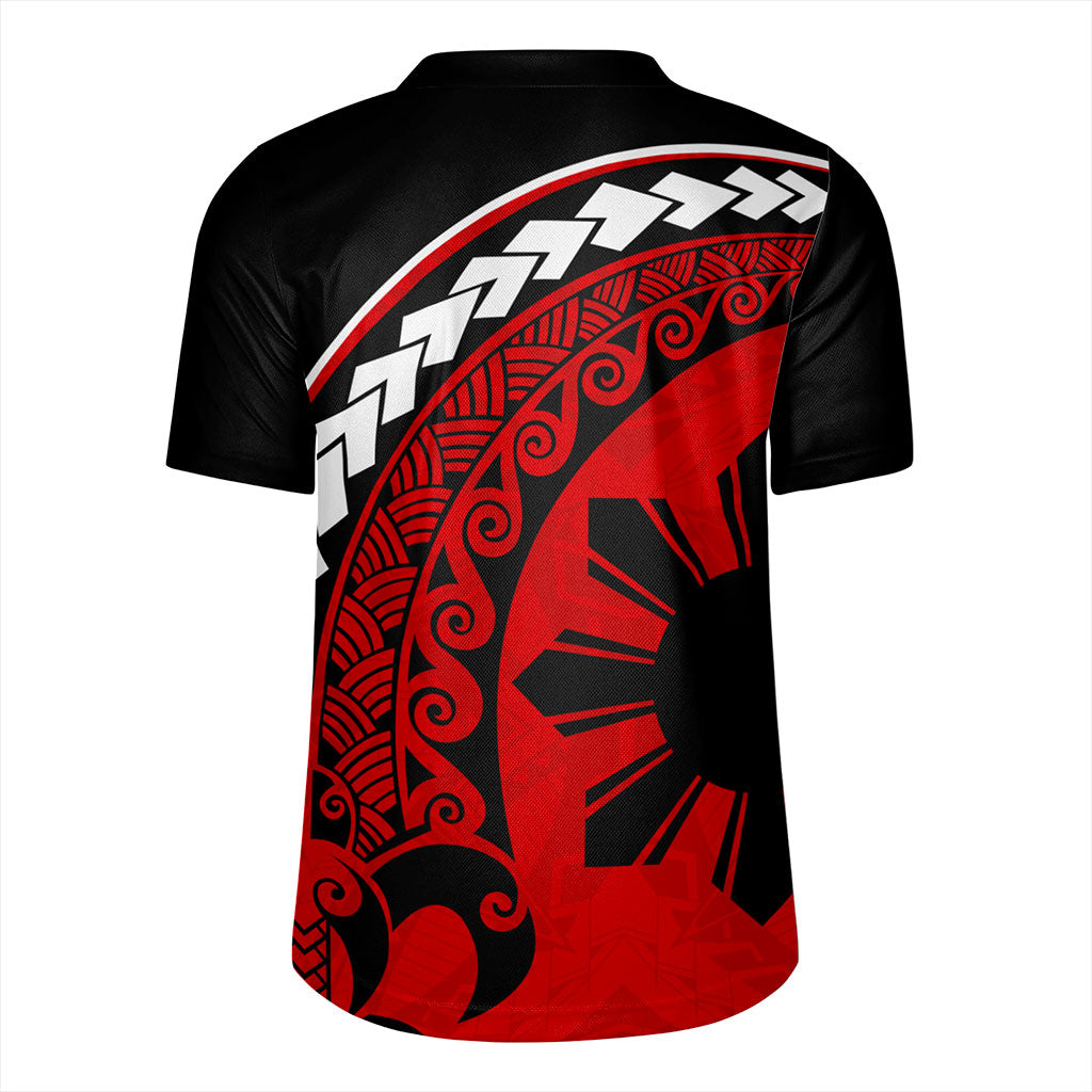 Philippines Filipinos Rugby Jersey Turtle Polynesian Tribal Coat Of Arms