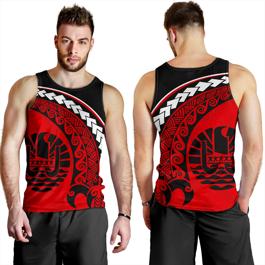 Tahiti Tank Top Turtle Polynesian Tribal Coat Of Arms
