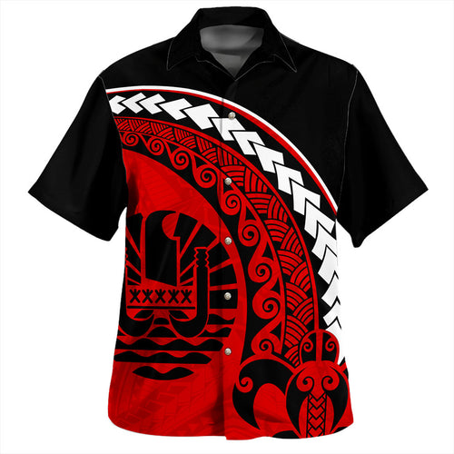 Tahiti Hawaiian Shirt Polynesian Coconut