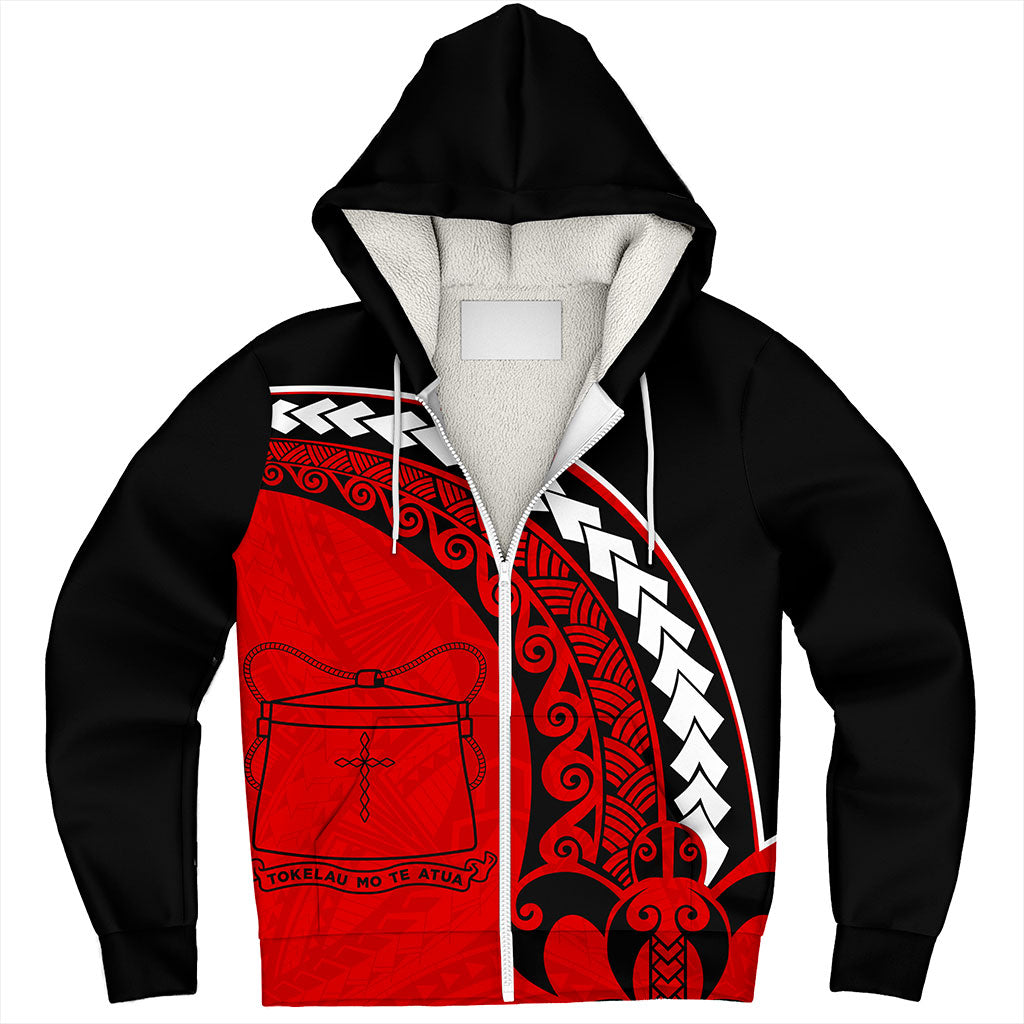Tokelau Sherpa Hoodie Turtle Polynesian Tribal Coat Of Arms