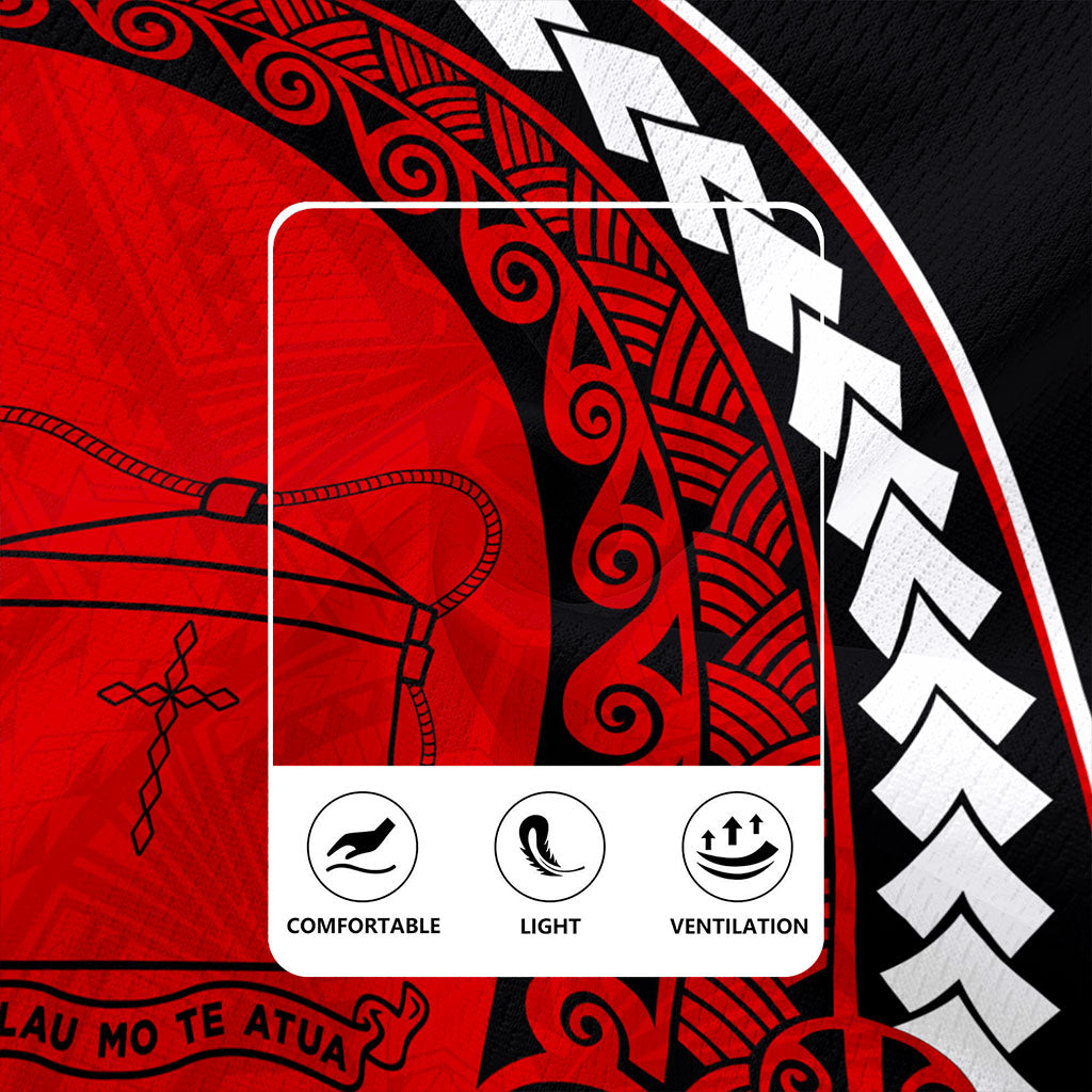 Tokelau Rugby Jersey Turtle Polynesian Tribal Coat Of Arms