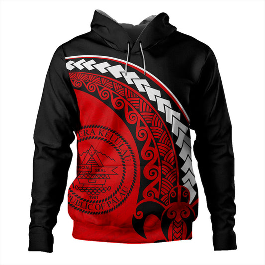 Palau Hoodie Turtle Polynesian Tribal Coat Of Arms