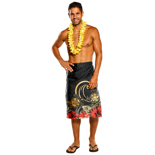 Polynesian Lavalava Turtle Hibiscus Tropical
