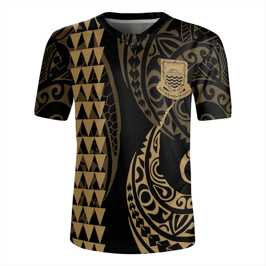 Tuvalu Rugby Jersey Kakau Style Ver.1