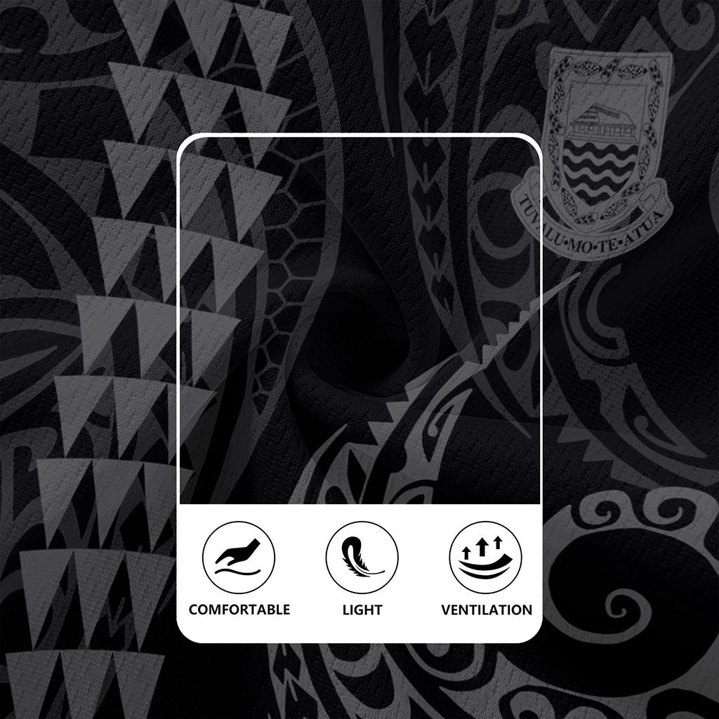 Tuvalu Rugby Jersey Kakau Style