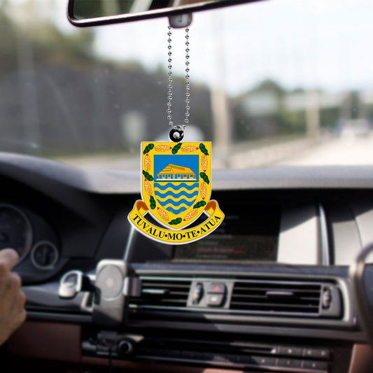Tuvalu Car Hanging Ornament Coat Of Arms