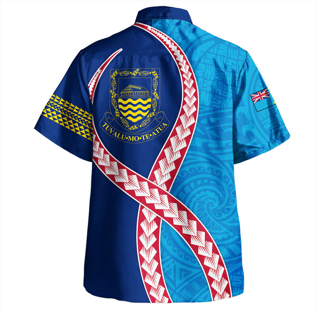 Tuvalu Hawaiian Shirt Tribal Polynesian In My Heart