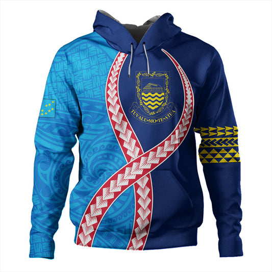 Tuvalu Hoodie Tribal Polynesian In My Heart