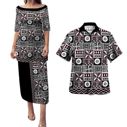 Fiji Combo Puletasi And Shirt Bula Fashion Style