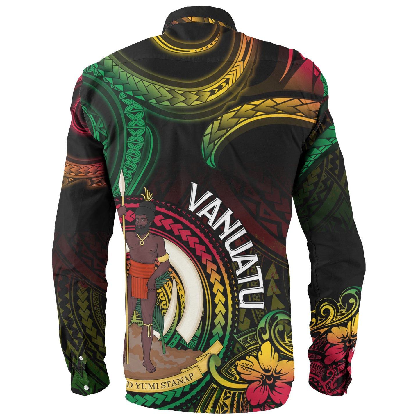 Vanuatu Long Sleeve Shirt Custom Special Style