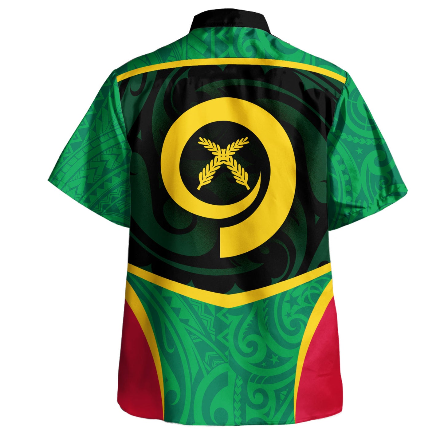 Vanuatu Hawaiian Shirt Coat Of Arms Mutis En Atan Vanuatu Cultural