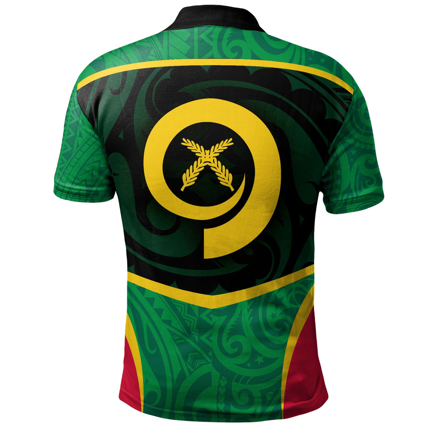 Vanuatu Polo Shirt Seal Tribal Patterns