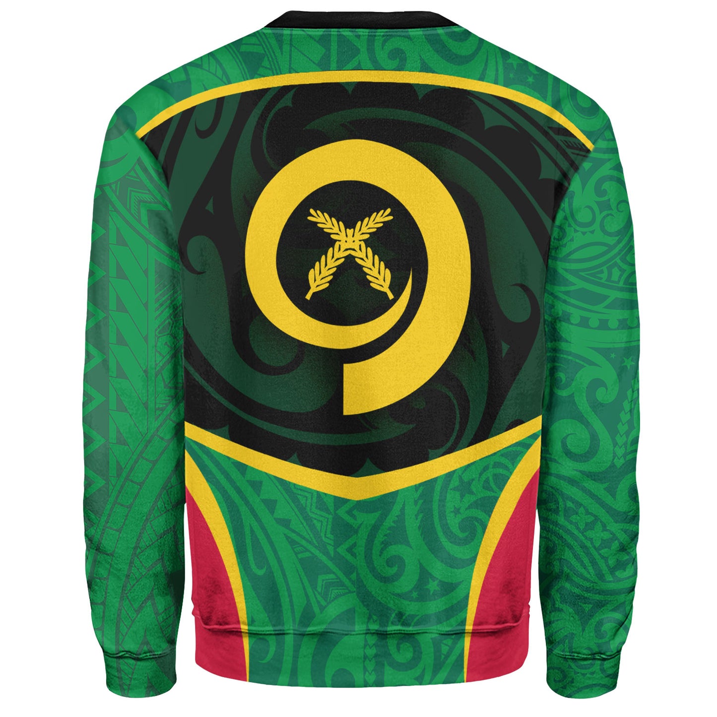 Vanuatu Sweatshirt Seal Tribal Patterns
