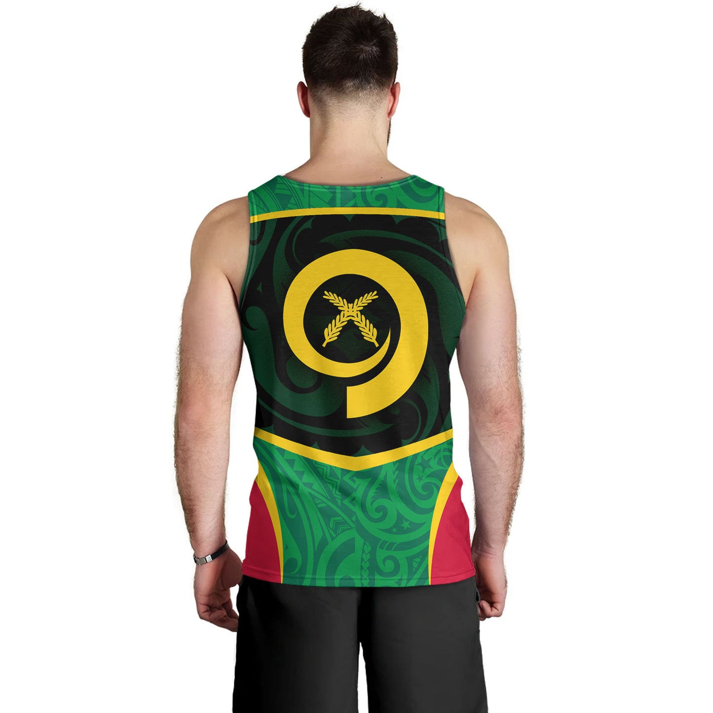 Vanuatu Tank Top Seal Tribal Patterns