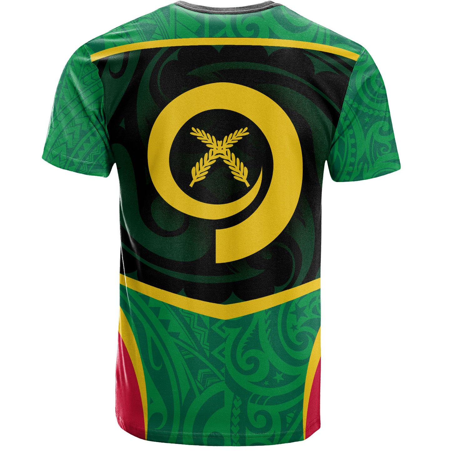 Vanuatu T-Shirt Seal Tribal Patterns