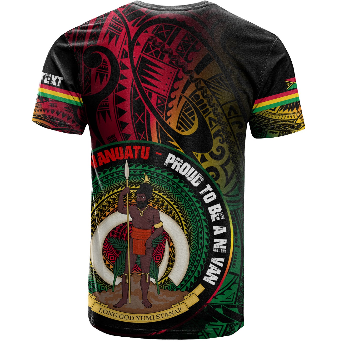 Vanuatu T-Shirt Custom Vanuatu Proud To Be A Ni Van Design