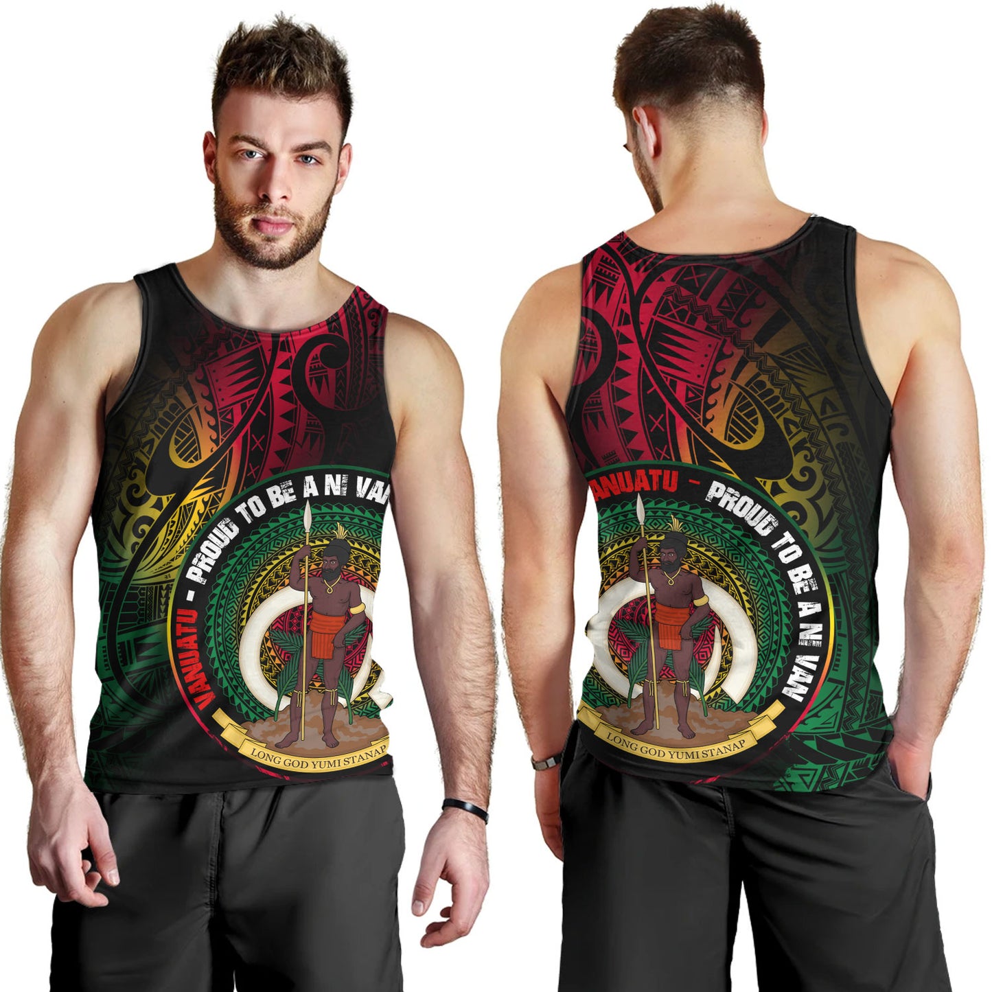 Vanuatu Tank Top Vanuatu Proud To Be A Ni Van Design