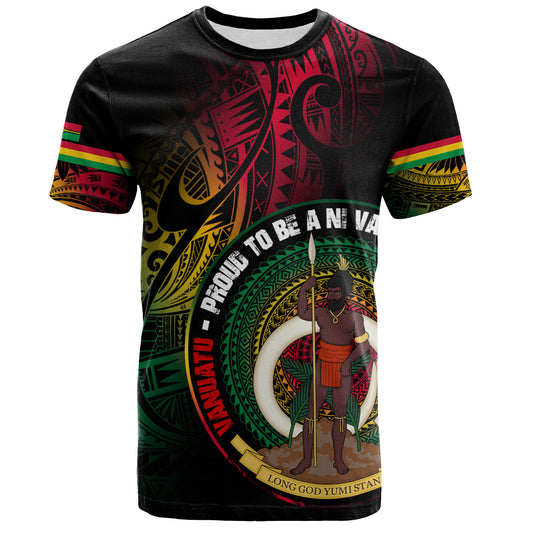 Vanuatu T-Shirt Custom Vanuatu Proud To Be A Ni Van Design