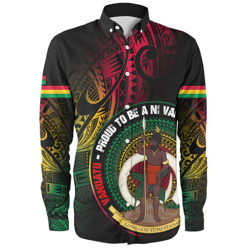 Vanuatu Long Sleeve Shirt Custom Vanuatu Proud To Be A Ni Van Design