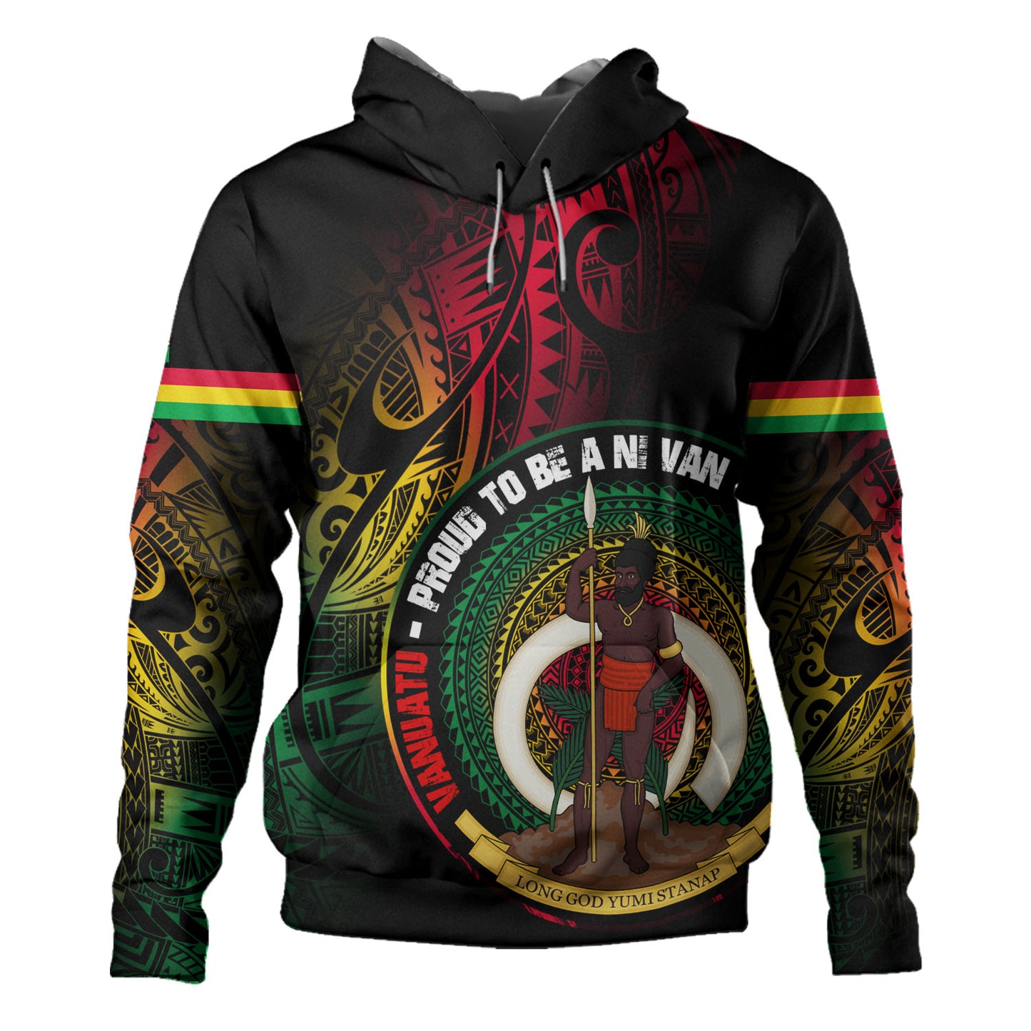 Vanuatu Hoodie Custom Vanuatu Proud To Be A Ni Van Design
